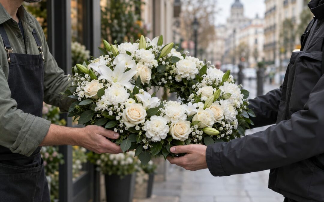 Dónde comprar coronas de flores en Madrid: tipos, tiempos y envío rápido